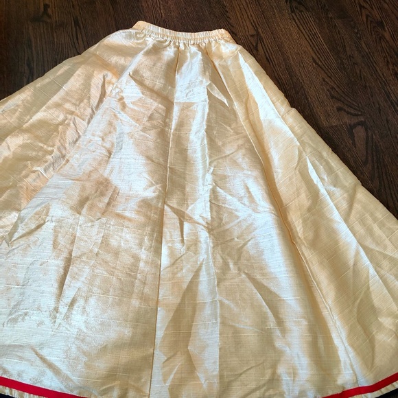 Red and white Lehenga - Picture 10 of 10